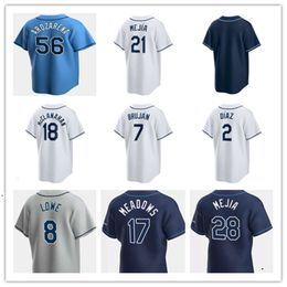 Jersey personnalisé Tampa Hommes Femmes Bay Rays 14 Bethancourt 13 Margot 72 Yonny Chirinos 58 Faucher 19 Josh Fleming 81 Ryan Thompson 57 Drew Rasmussen Maillots de baseball