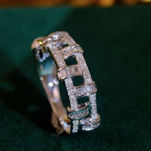 Bijoux personnalisés 18 carats en or blanc exquis