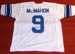 Custom Jim McMahon Brigham Young Cougars Jersey BYU gestikt