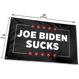 Custom Joe Biden Sucks vlaggen en banners, aangepaste printing polyester 3x5, alle landen opknoping vliegen, gratis verzending