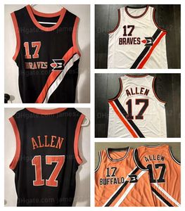 Maillot de basket-ball personnalisé Josh Allen pour hommes, blanc, noir, Orange, avec n'importe quel nom et numéro