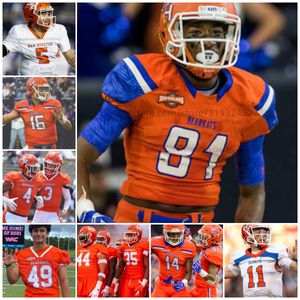 Aangepaste Keegan Shoemaker College Sam Houston Bearkats voetbal alle gestikte heren vrouwen jeugd Grant Gunnell Malik Phillips Shane Johnson Dakerric Hobbs Darien Flynn