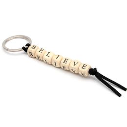 Anneau de clé personnalisé Personnalized Keyring Keynchain Nom Wood Bagpack Bagpack Bagpack Bagpack Faven