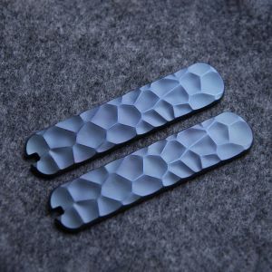 Patches de poignée de titane de couteau personnalisées pour 74 mm Victorinox Swiss Army Knives Scales Ambassador Executive DIY Faire des accessoires