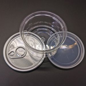 Étiquettes personnalisées Jar en conserve en plastique 100 ml