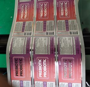 Aangepaste labels Stickers voor Jars Essential Oil Alle producten Prijs Tag Barcode Instructie Stickers Kaarten Printing Aanpassen