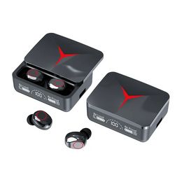 Aangepaste LED digitale display in-ear oortelefoons True draadloze stereo game oortelefoon M90 Pro draadloze oordopjes