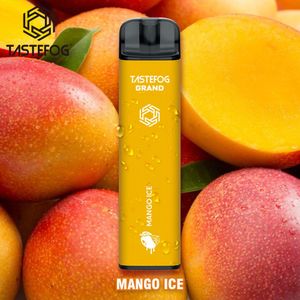 Logo personnalisé jetable Vape Pod E Cigarettes Kits de démarrage Surface tactile lisse Boîte d'emballage OEM Batterie 550mah