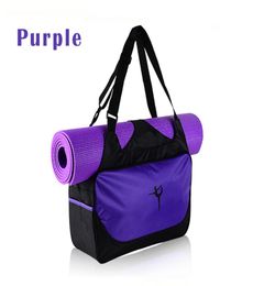 Logo personnalisé sac de yoga imperméable multifonctionnel pour tapis de gymnastique sac à dos en nylon porte-épaules sac de tapis de Yoga Pilates no Yoga Mat3225128