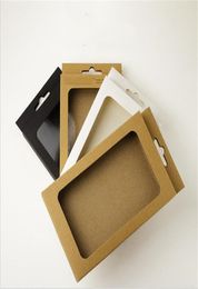 Logotipo personalizado Universal Kraft Paper Retail Box Cajas para caja de teléfono iPhone 13 12 Mini 11 Pro X XS Max XR 7 8 Plus SA7313425