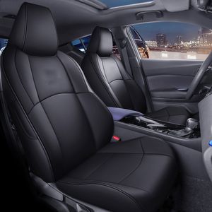 Fundas de asiento de coche hechas a medida para Toyota C-HR 2018 2019, accesorios de decoración de productos automotrices interiores, dispositivo de fila delantera y trasera