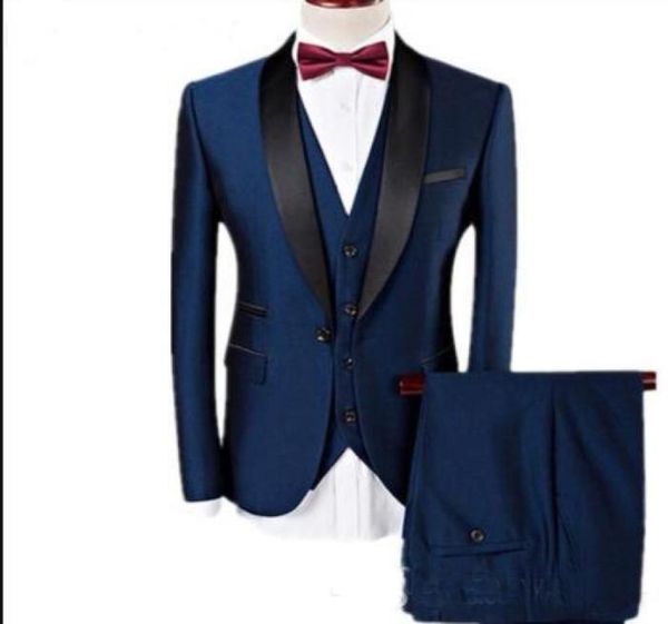 Tuxedos de marié sur mesure, Style matinal, revers, costumes de mariage, tenue de soirée, 2784817