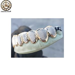 Hip Hop sur mesure glacé 925 grilles en argent sterling réglage en zigzag VVS Moissanite dents bouche grilles de l'exportateur indien