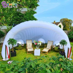 Custom gemaakt opblaasbare halve dome tent opblaa op Igloo luifel tentje voor kampeerfeest evenement decoratie speelgoed sporten