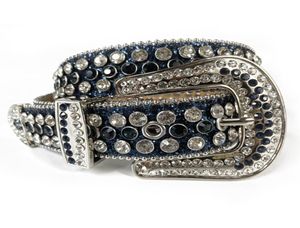 Custom gemaakt westerse bezaaid riem cowboy bling heren strass rhinestones ceinture femme rents5355497