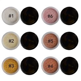 Aangepaste make -uppigment losse markeerstift poedermetaal glitter glitter concealer gezicht gloed cosmetisch hoogtepunt privélabel 240327