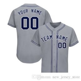 Custom Man Baseball Jersey Geborduurd gestikt team Elke naam Elk nummer Uniform Size S-3XL 016