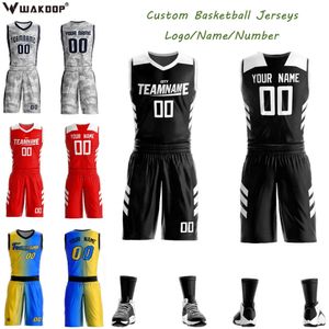 Jersey de baloncesto de hombres personalizados set 90s Hip Hop Sportswear personalizado Nombre de impresión Número de sublimación Gran tamaño Impresión240417