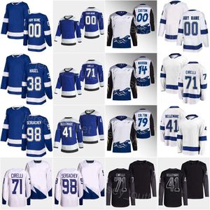 Hombres personalizados Mujeres Hockey Reverse Retro 79 Ross Colton Jersey Sport 14 Pat Maroon 71 Anthony Cirelli 41 Pierre-Edouard Bellemare 98 Mikha