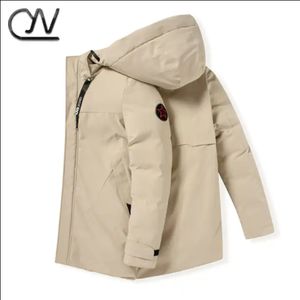 Manteau Parka personnalisé pour hommes, coupe-vent d'hiver, veste chaude bouffante à bulles
