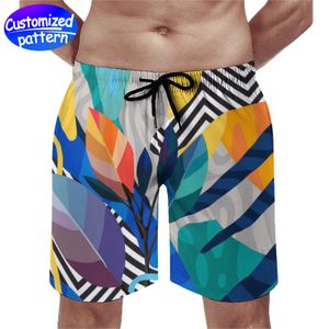 Pantalon de plage personnalisé pour hommes avec poche, respirant et confortable, ne bouloche pas facilement, cordon de serrage doublé de tissu en maille, cuir de pêche ample et décontracté, contraste de couleur 170g