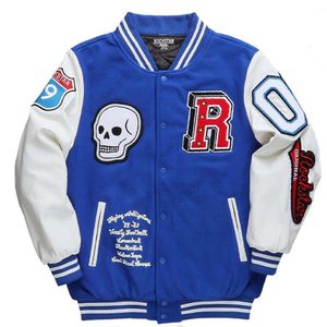 Vestes de Collage personnalisées pour hommes, Streetwear, manteau de Baseball, bloc de couleurs, unisexe, mode Hip Hop rétro, blouson bombardier 26