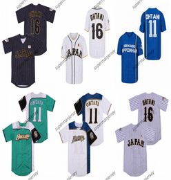 Aangepaste mannen dames team Japan honkbal jersey shohei ohtani yu darvish seiya suzuki roki sasaki lars nootbaar masataka yoshida hiromi ito yuki udagawa imanaga