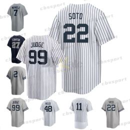 Maillot de baseball personnalisé pour hommes et femmes, Aaron Judge ''Yankee'' Juan Soto Anthony Volpe Anthony Rizzo Giancarlo Stanton Gleyber Torres Jasson Dominguez Gerrit Cole Derek