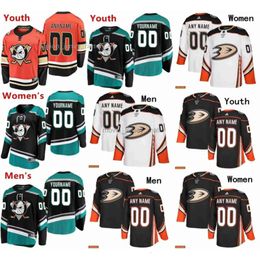 Personnalisé Hommes Femmes Jeunes Anaheim''Ducks''Hockey Jerseys 38 Derek Grant 14 Adam Henrique 21 Isac Lundestrom 37 Mason Mctavish 16 Ryan Strome 11 7647