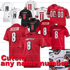 Custom Men Dames Jeugd College Football Jersey Lamar Jackson Teddy Bridgewater Chatarius Atwell Mice Cunningham Jawon Pass Seth Dawkins Evan Conley