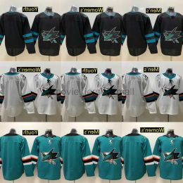 Maillots de hockey personnalisés pour hommes et femmes, San''jose''sharks 11 Andrew Coglian 62 Kevin Labanc 48 Tomas Hertl 72 William Eklund 92 Rudolfs Balcer 76