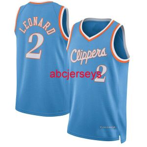 Personnalisé hommes femmes jeunesse Los Angeles Clippers''Kawhi Leonard Swingman maillot broderie basket maillots XS-5XL 6XL