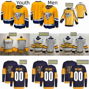 Custom Heren Dames Jeugd Nashville''predators''hockeyshirts 59 Roman Josi 95 Matt Duchene 75 Juuso Parssinen 82 Tom Novak 13 Yakov Trenin 27 2732 9488