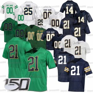 Personnalisé Hommes Femmes Jeunes Notre Dame Football Jersey Kyle Hamilton Tremble Michael Mayer TaRiq Bracy Joe Montana Jerome Bettis Tate Brown