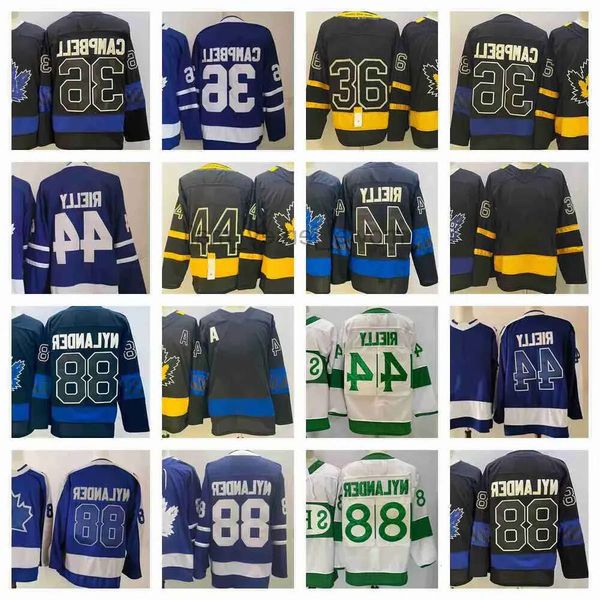 Hombres personalizados Mujeres Jóvenes Toronto''Maple''Leafs''New Reverse Retro Ice Hockey Jerseys 36 Jack Campbell 44 Morgan Rielly Jersey cosido en blanco 62