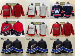 Personnalisé Hommes Femmes Jeunes Washington ''Capitals''Hockey Jerseys 8 Alex Ovechkin 92 Evgeny Kuznetsov 42 Martin Fehervary 16 Craig Smith 19 Nicklas Backstrom 96