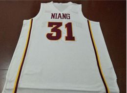 Personnalisé Hommes Jeunes femmes # 31 Georges Niang Iowa State Basketball Jersey Taille S-4XL ou personnalisé n'importe quel nom ou numéro de maillot