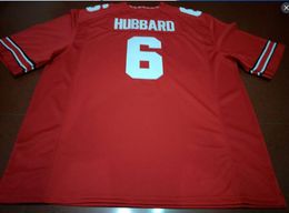 Custom Men Jeugdvrouwen #6 Sam Hubbard Ohio State Buckeyes voetbaljersey maat S-4XL of aangepaste naam of nummertrui