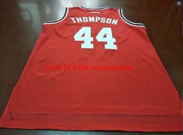 Aangepaste mannen jeugd vrouwen # nc staat # 44 David Thompson basketbal jersey maat s-4xl 5xl of custom elke naam of nummer jersey