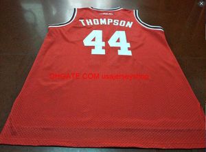 Aangepaste mannen jeugd vrouwen # nc staat # 44 David Thompson basketbal jersey maat s-4xl 5xl of custom elke naam of nummer jersey