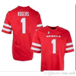 Aangepaste mannen jeugd vrouwen peuter UNLV Rebels gepersonaliseerd ELKE NAAM EN NUMMER ELKE MAAT Gestikt Topkwaliteit College jersey