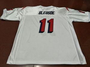 Hommes personnalisés jeunes femmes vintage # 11 Drew Bledsoe Game usé 1993 Football Jersey Size S-5XL ou Custom tout nom ou numéro de numéro