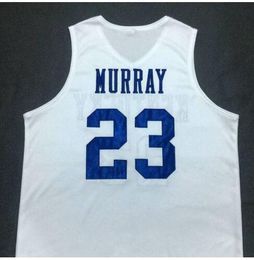 Aangepaste mannen jeugd vrouwen Vintage #23 JAMAL MURRAY Kentucky Wildcats basketbal Jersey maat S-4XL of aangepaste naam of nummer jersey