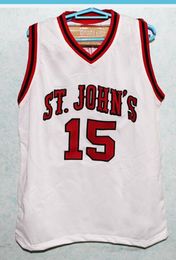 Custom Men Youth Dames Vintage Ron Artest St John S University College Basketball Jersey Size S-4XL of Custom Any Name of Number Jersey