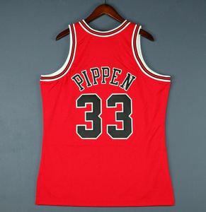 Custom Men Youth femmes Vintage Scottie Pippen Mitchell 98 Finals College Basketball Jersey Taille S-4XL ou personnalisé n'importe quel nom ou numéro de maillot