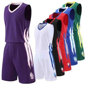 Uniforme de basket-ball personnalisé pour hommes et femmes, costume d'équipe professionnelle, ensemble de tenue en Jersey pour enfants, vêtements de sport à séchage rapide, 240325