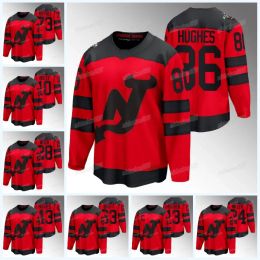 Custom Mens Women Yogth Jack Hughes 2024 Stadion Series Hockey Jerseys Nico Hisco Dougie Hamilton Luke Hughes Dawson Mercer Ondrej Palat Jesper Bratt Toffoli