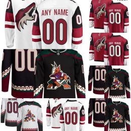 Custom mens Women Youth Arizona Hockey'''Coyotes''jerseys 3 Josh Brown 61 Dysin Mayo 90 J.J.Moser 2 Patrik Nemeth 51 Troy Stecher 25 Conor Timmins 4 Juuso Valimaki 39