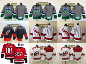 Maillot de hockey personnalisé pour hommes et femmes, Hurricanes de Caroline, 8 Brent Burns, 5 Jalen Chatfield, 15 Dylan Coghlan, 76 Brady Skjei, 74 Jaccob Slavin, 31 Frederik Andersen, 22 B