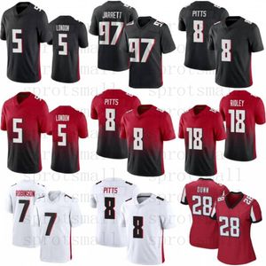 Personalizado para hombre Mujeres Jóvenes Kyle Pitts Bijan Robinson Camisetas de fútbol Drake London Younghoe Koo Desmond Ridder Patterson AJ Terrell Jr Michael Vick Grady Jarrett